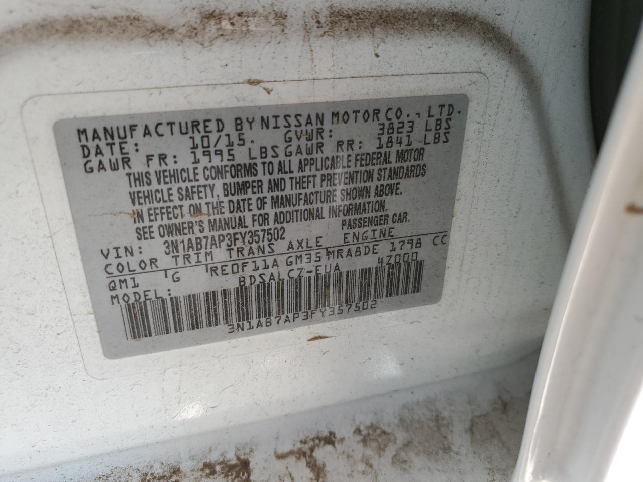 2015 Nissan Sentra - Image 12
