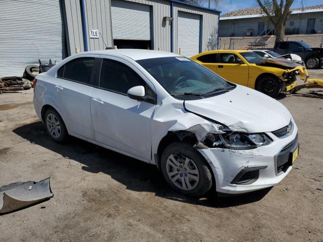  CHEVROLET SONIC 2018 Белый