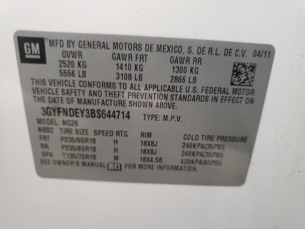 2011 Cadillac SRX - Image 13