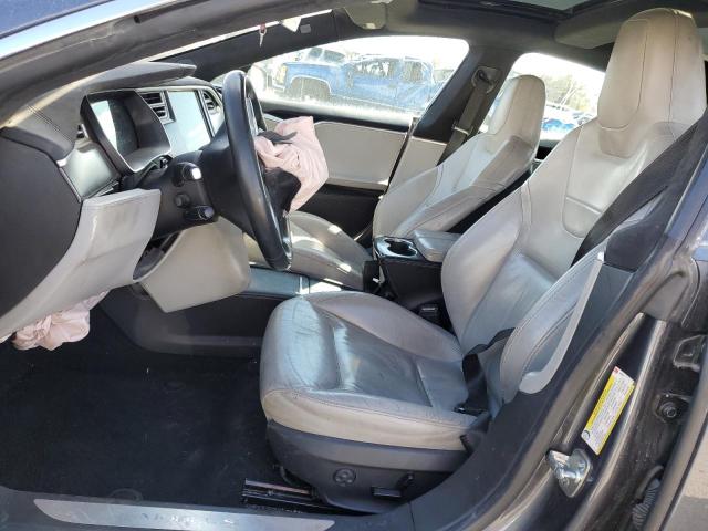 Hatchbacks TESLA MODEL S 2016 Szary