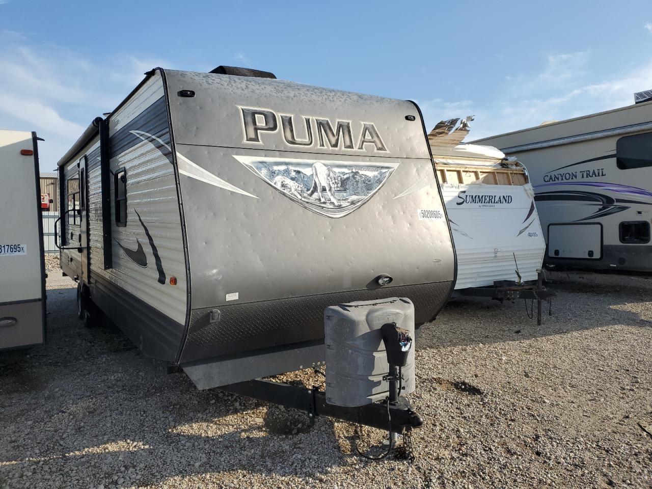2017 Puma Trailer for Sale in Wilmer, TX - Hail