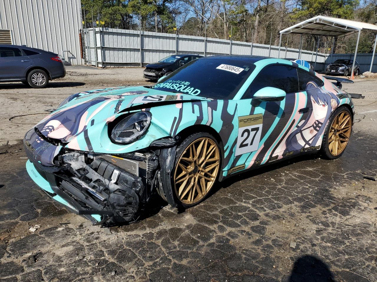 2021 Porsche 911 Carrera de vânzare în Austell, GA - Front End