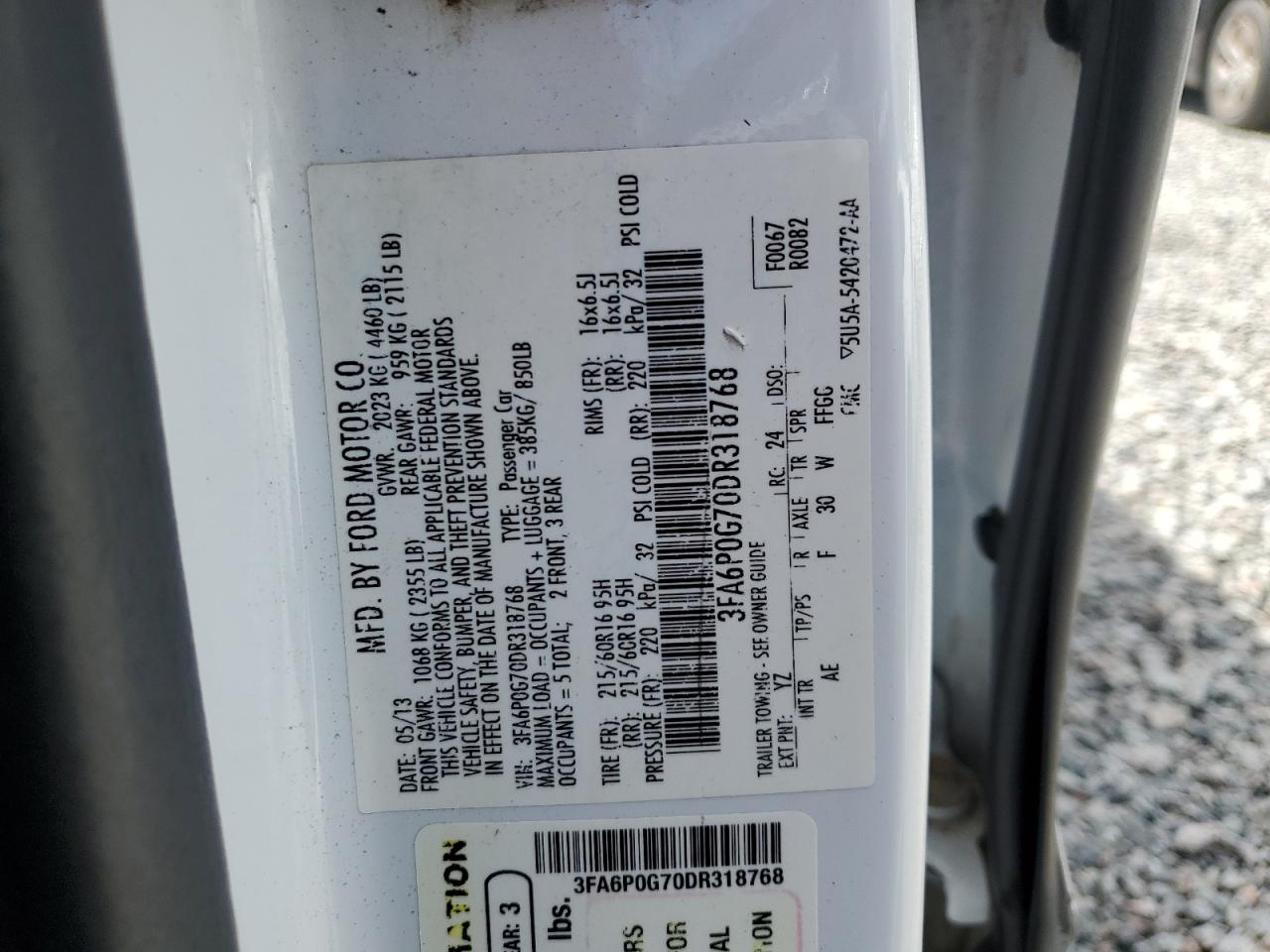 2013 Ford Fusion - Image 12