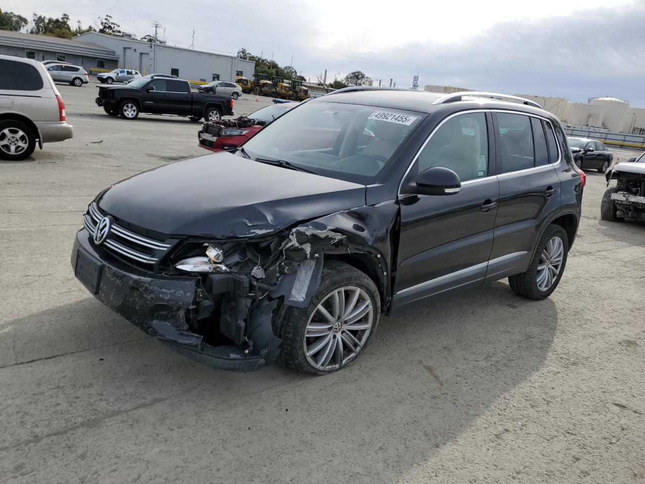 2013 Volkswagen Tiguan S للبيع في Martinez، CA - Front End