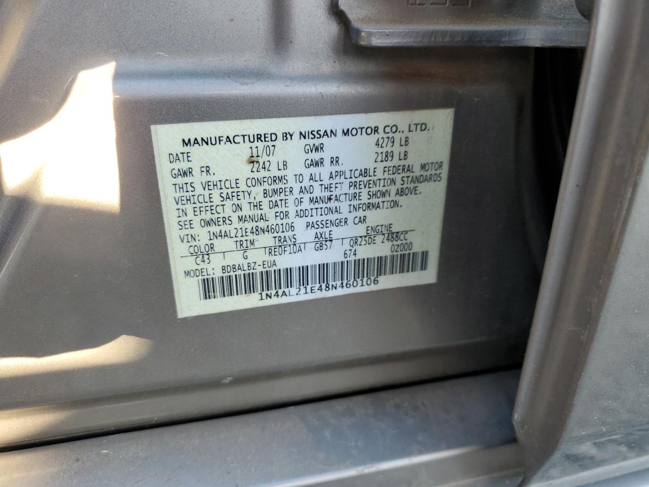 2008 Nissan Altima - Image 13