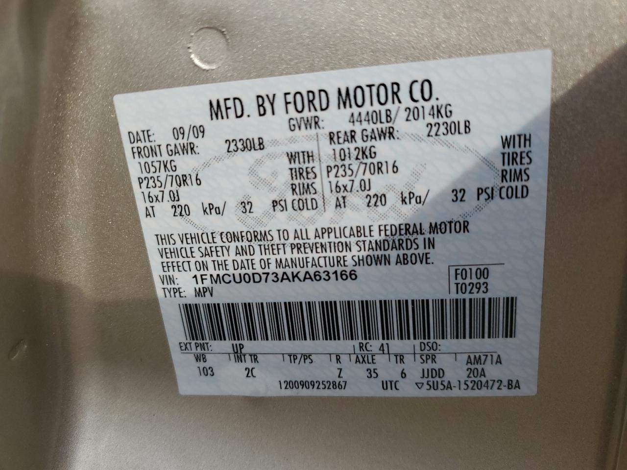 2010 Ford Escape - Image 12