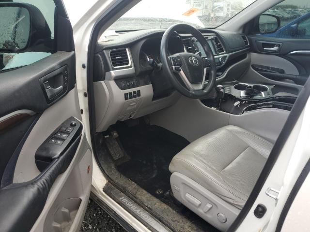  TOYOTA HIGHLANDER 2015 Biały