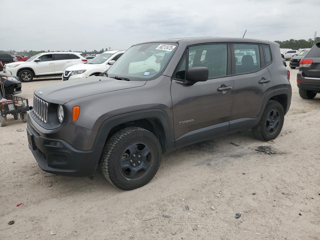 2017 Jeep Renegade Sport en Venta en Houston, TX - Hail