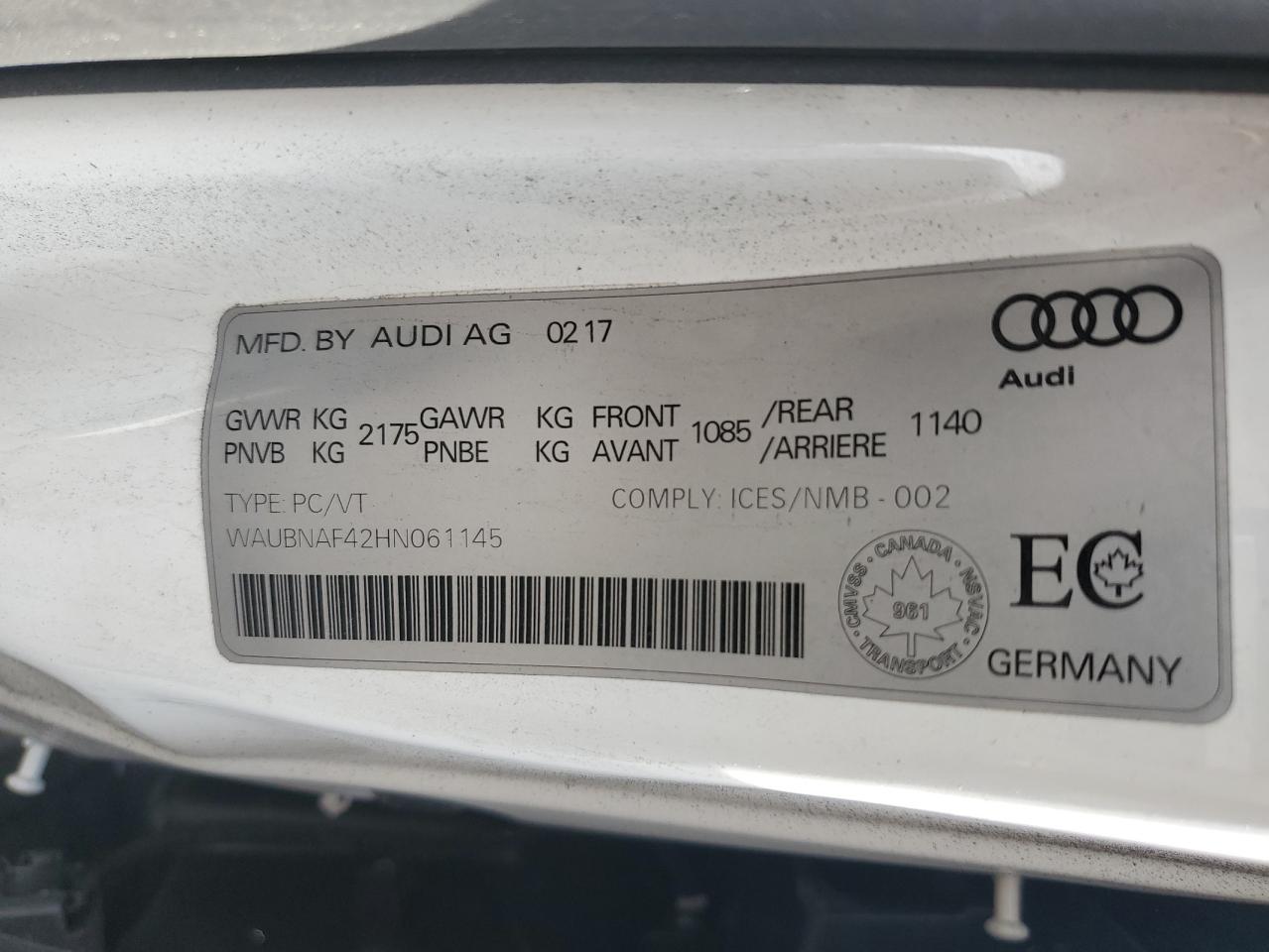 2017 Audi A4 - Image 12