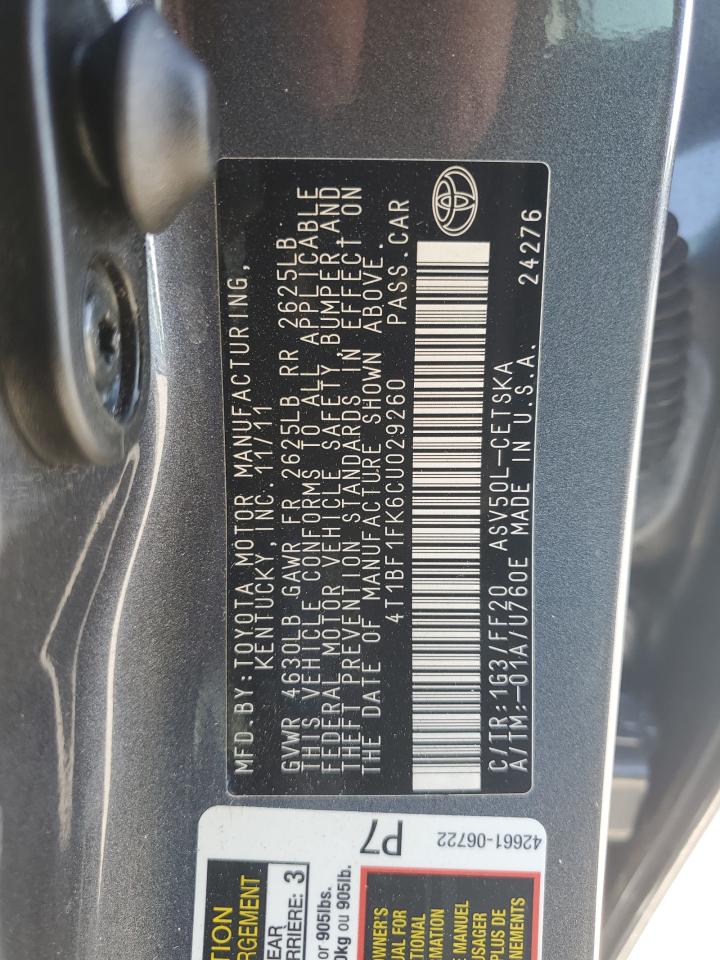 2012 Toyota Camry - Image 12