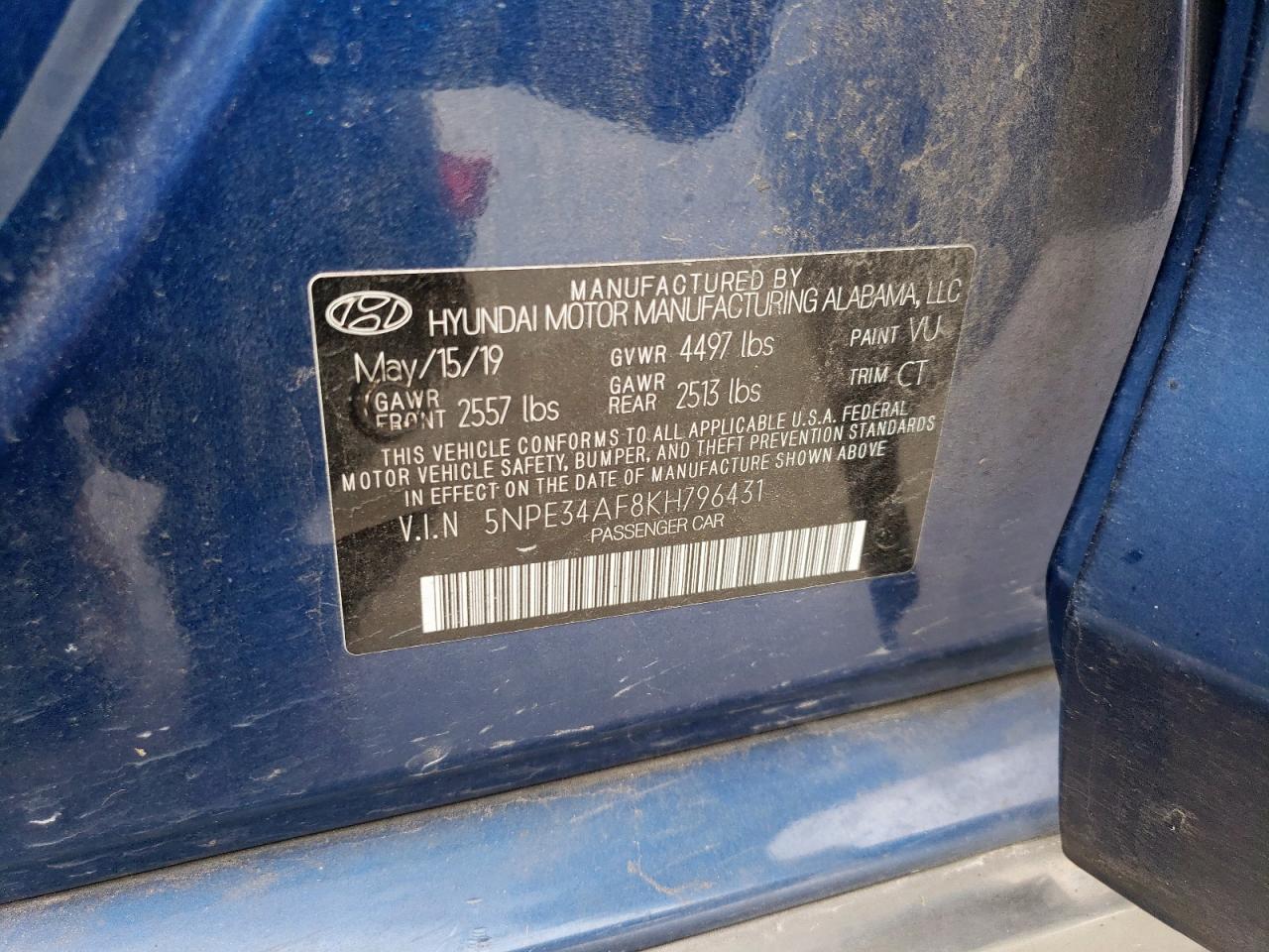 2019 Hyundai Sonata - Image 14