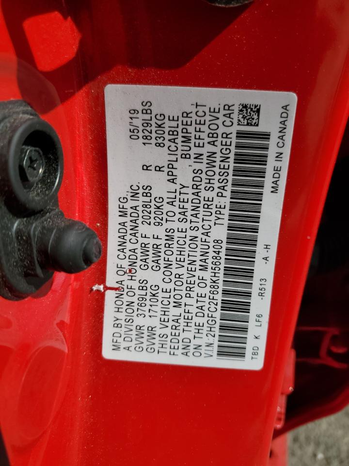 2019 Honda Civic - Image 12