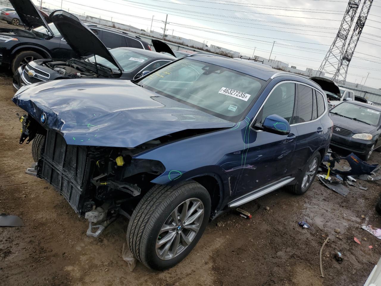 2019 Bmw X3 Xdrive30I for Sale in Elgin, IL - Front End