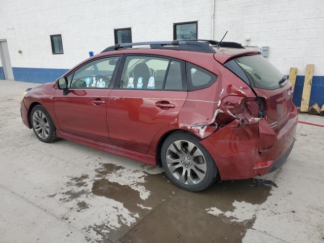  SUBARU IMPREZA 2014 Bordowy