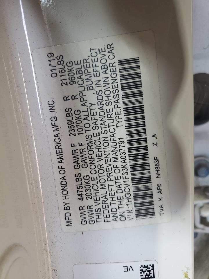 2019 Honda Accord - Image 14