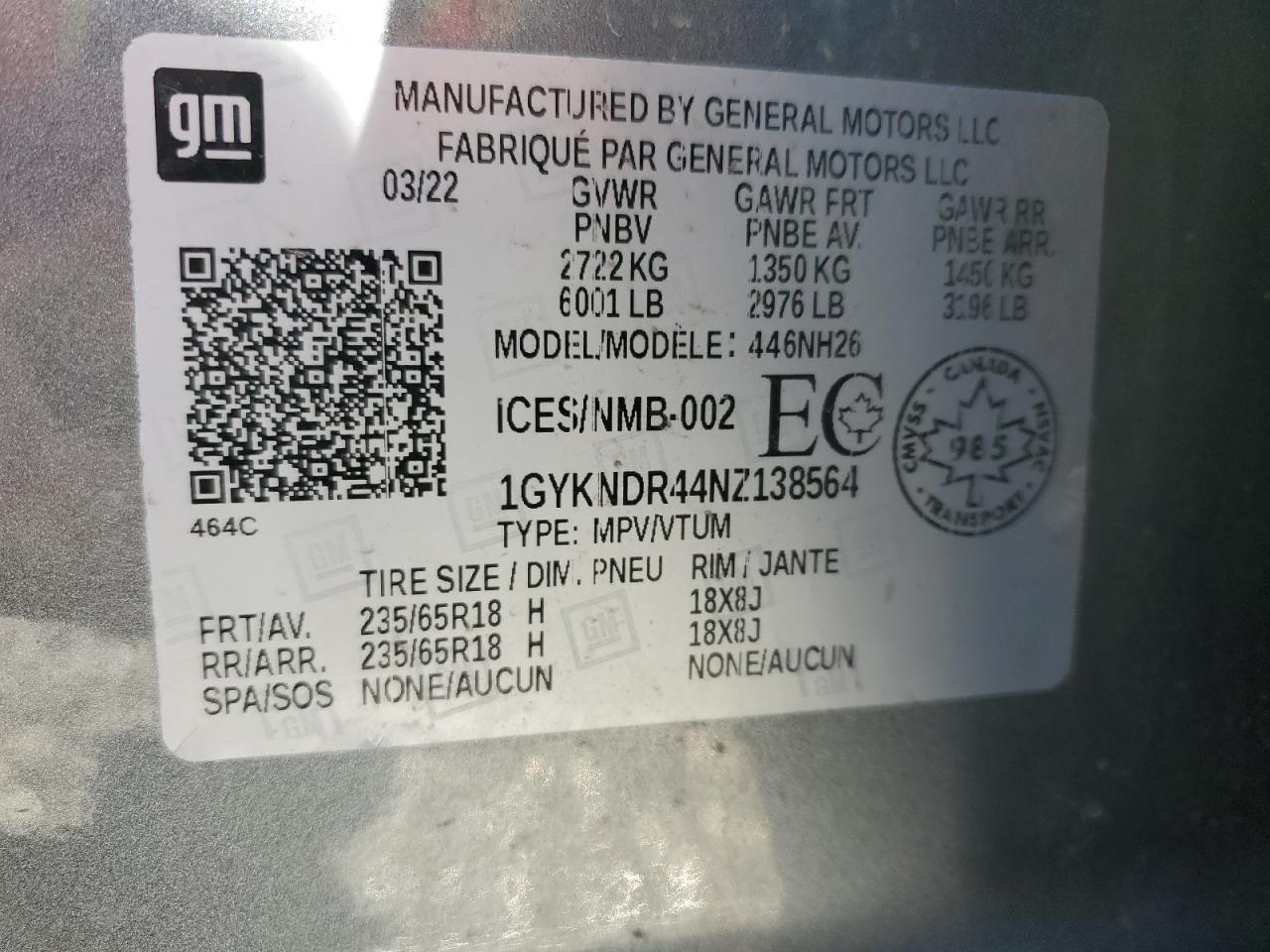 2022 Cadillac XT5 - Image 16