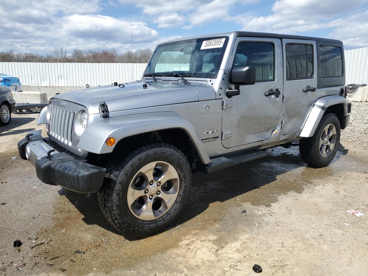 2018 Jeep Wrangler Unlimited Sahara للبيع في Louisville، KY - Side