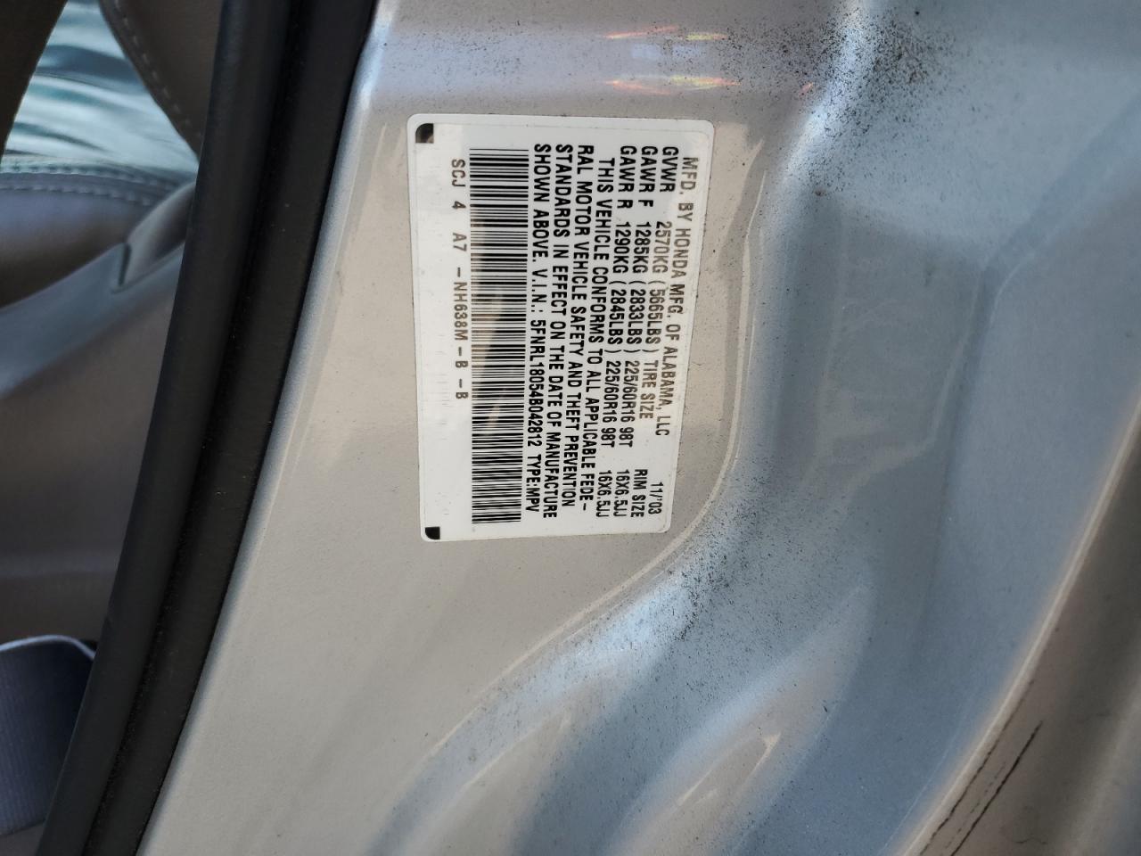 2004 Honda Odyssey - Image 13