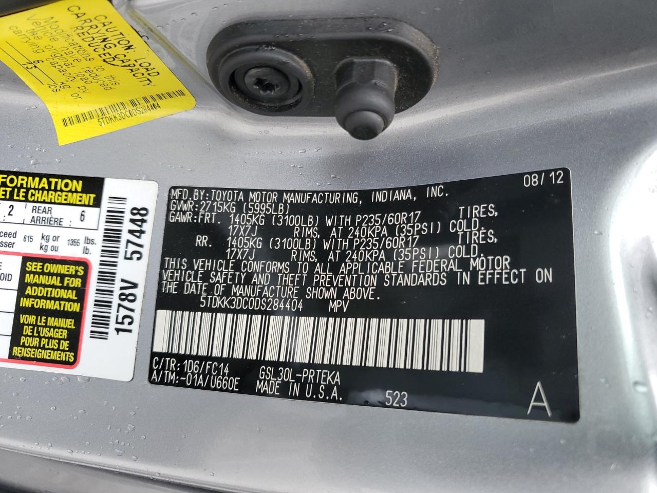 2013 Toyota Sienna - Image 14