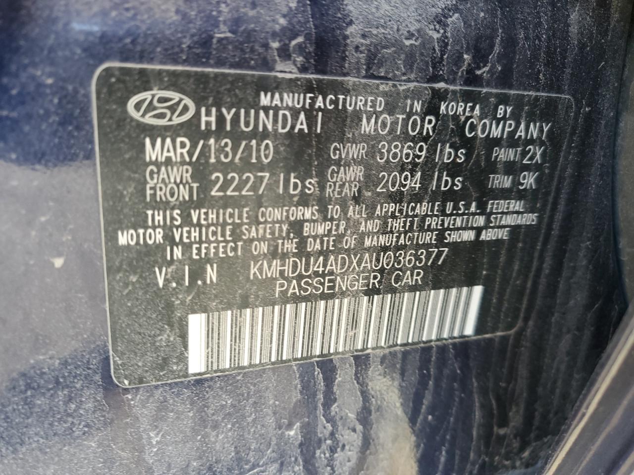 2010 Hyundai Elantra - Image 12