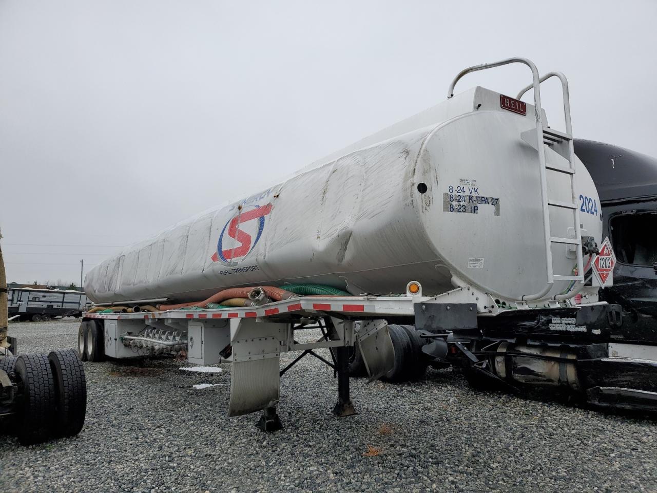 2014 Heil Tank Trailer zu verkaufen in Tifton, GA - Rollover