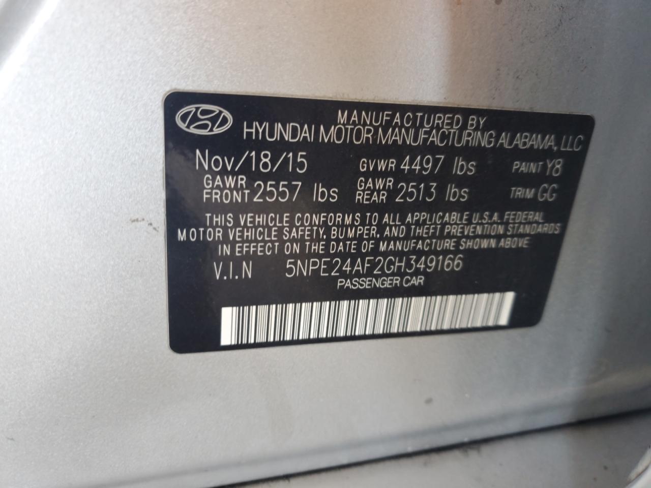 2016 Hyundai Sonata - Image 12