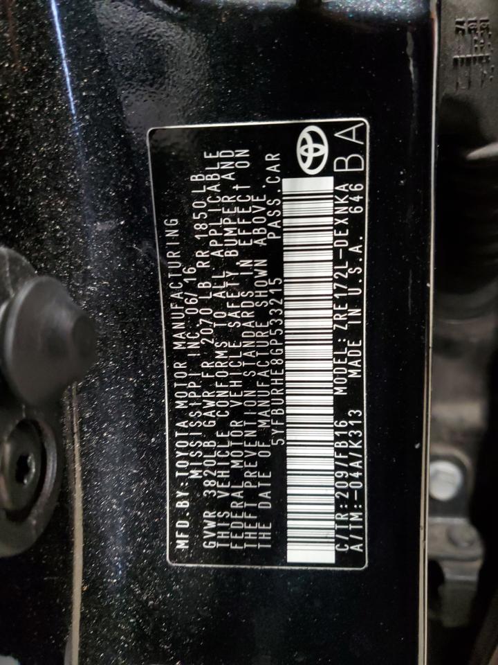 2016 Toyota Corolla - Image 12
