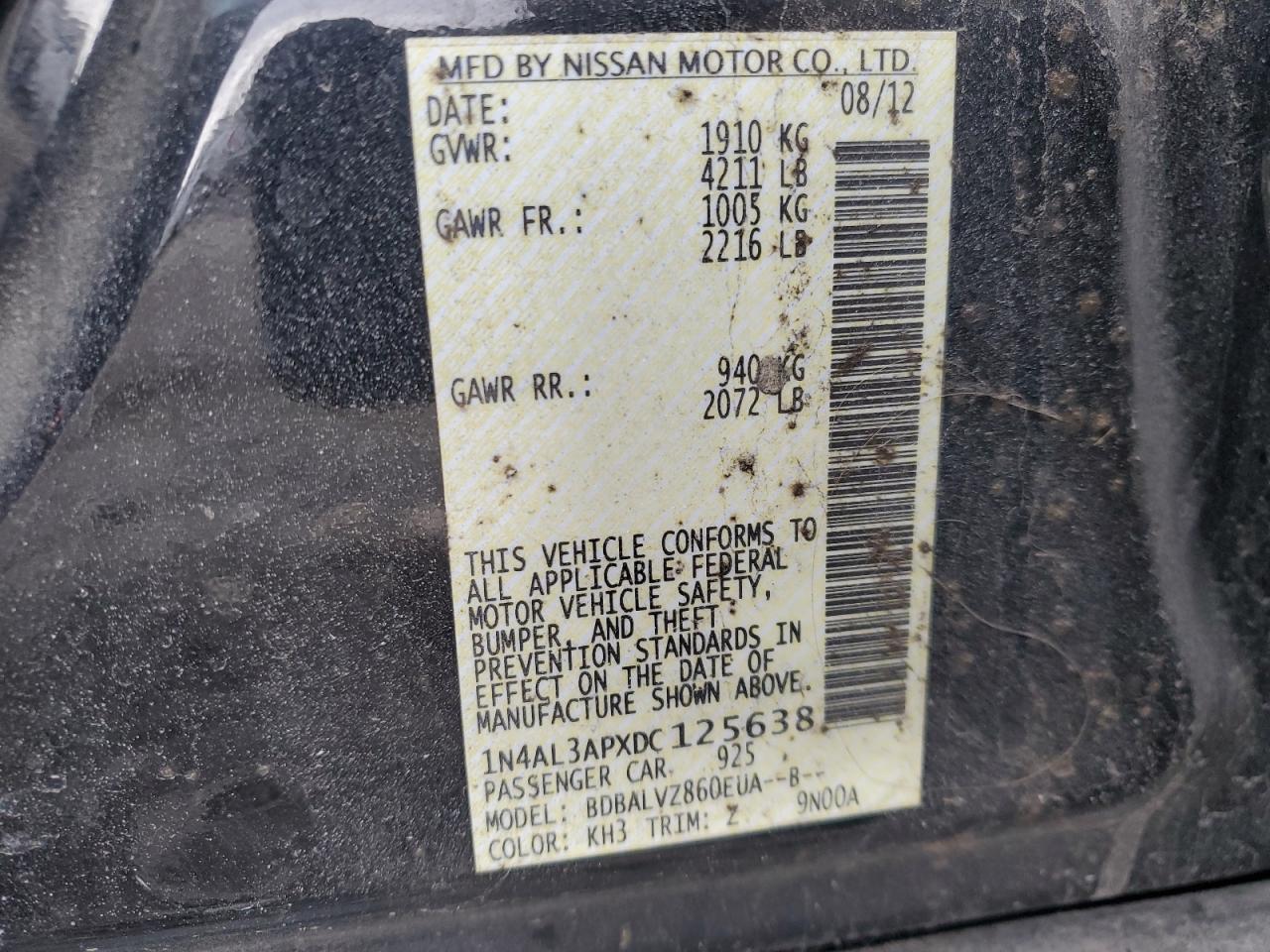 2013 Nissan Altima - Image 12