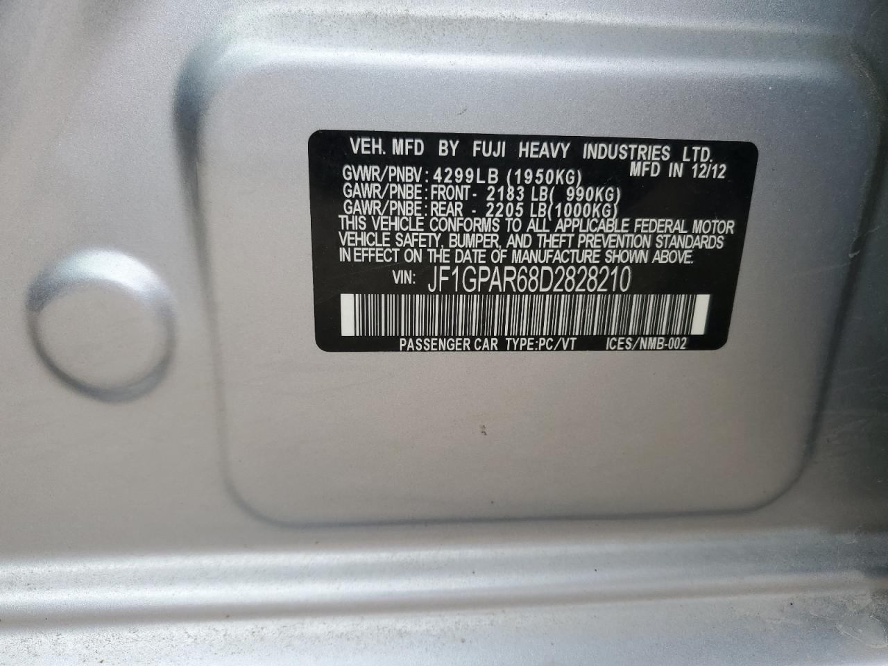 2013 Subaru Impreza - Image 14