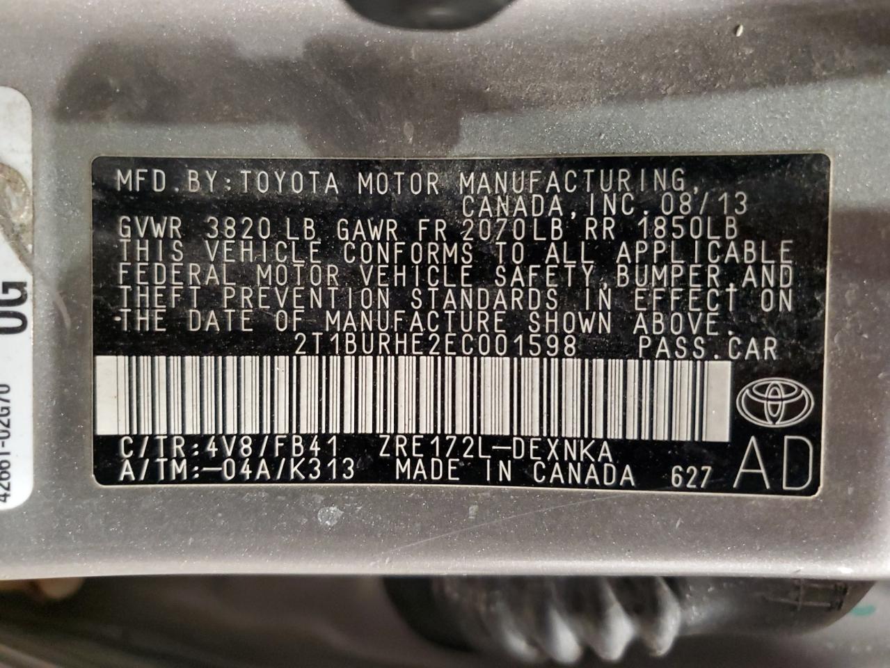 2014 Toyota Corolla - Image 13