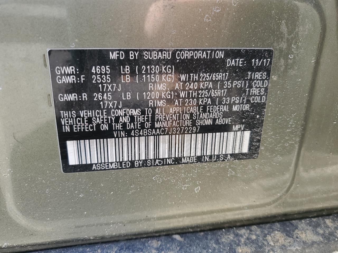 2018 Subaru Outback - Image 14