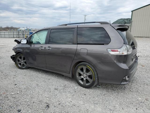 Minivans TOYOTA SIENNA 2015 Gray