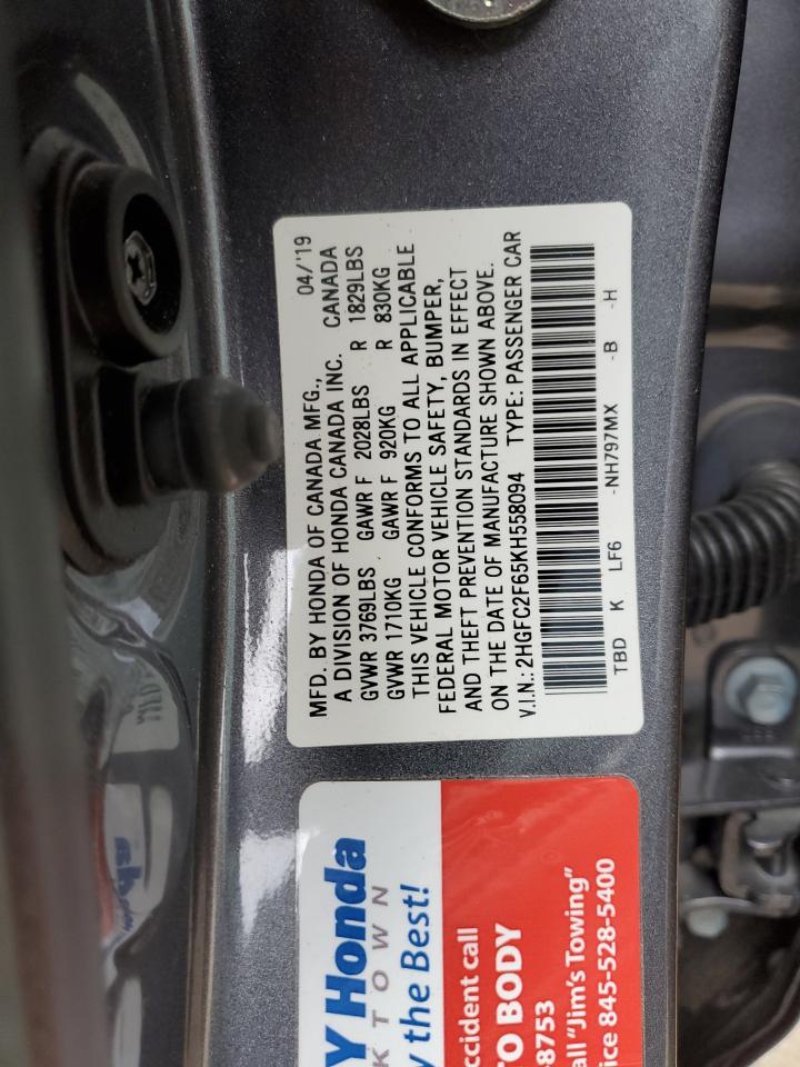2019 Honda Civic - Image 14