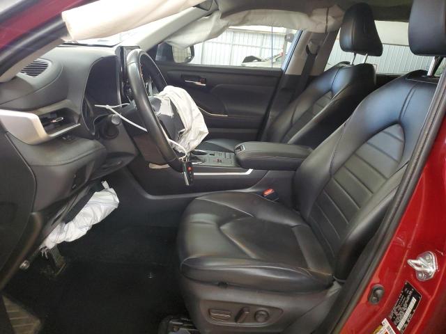 TOYOTA HIGHLANDER 2022 Burgundy