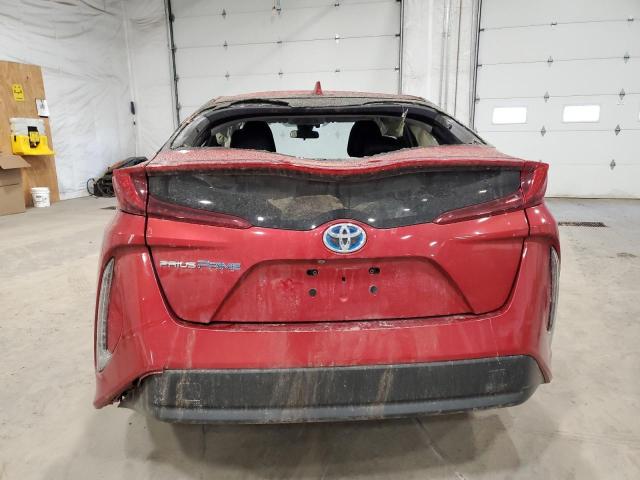  TOYOTA PRIUS 2018 Czerwony