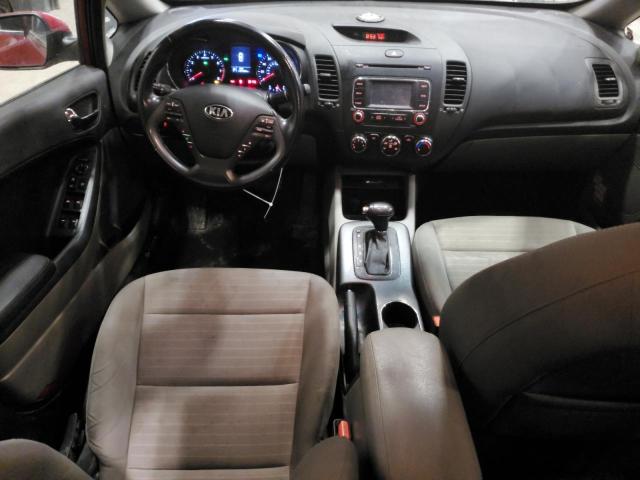 Sedans KIA FORTE 2016 Czerwony