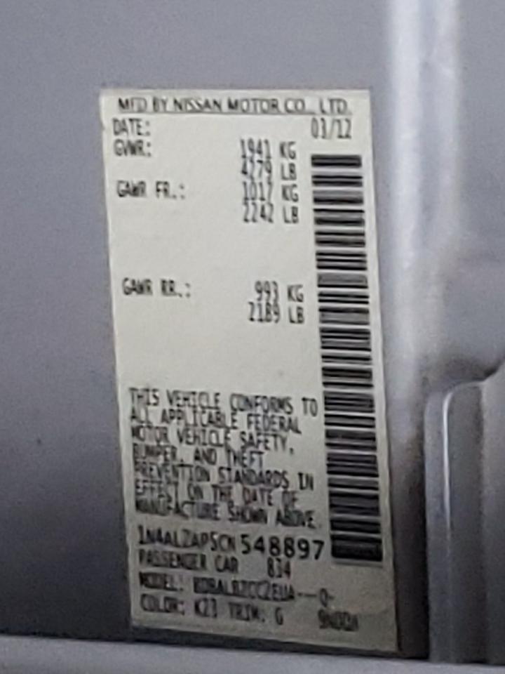 2012 Nissan Altima - Image 12
