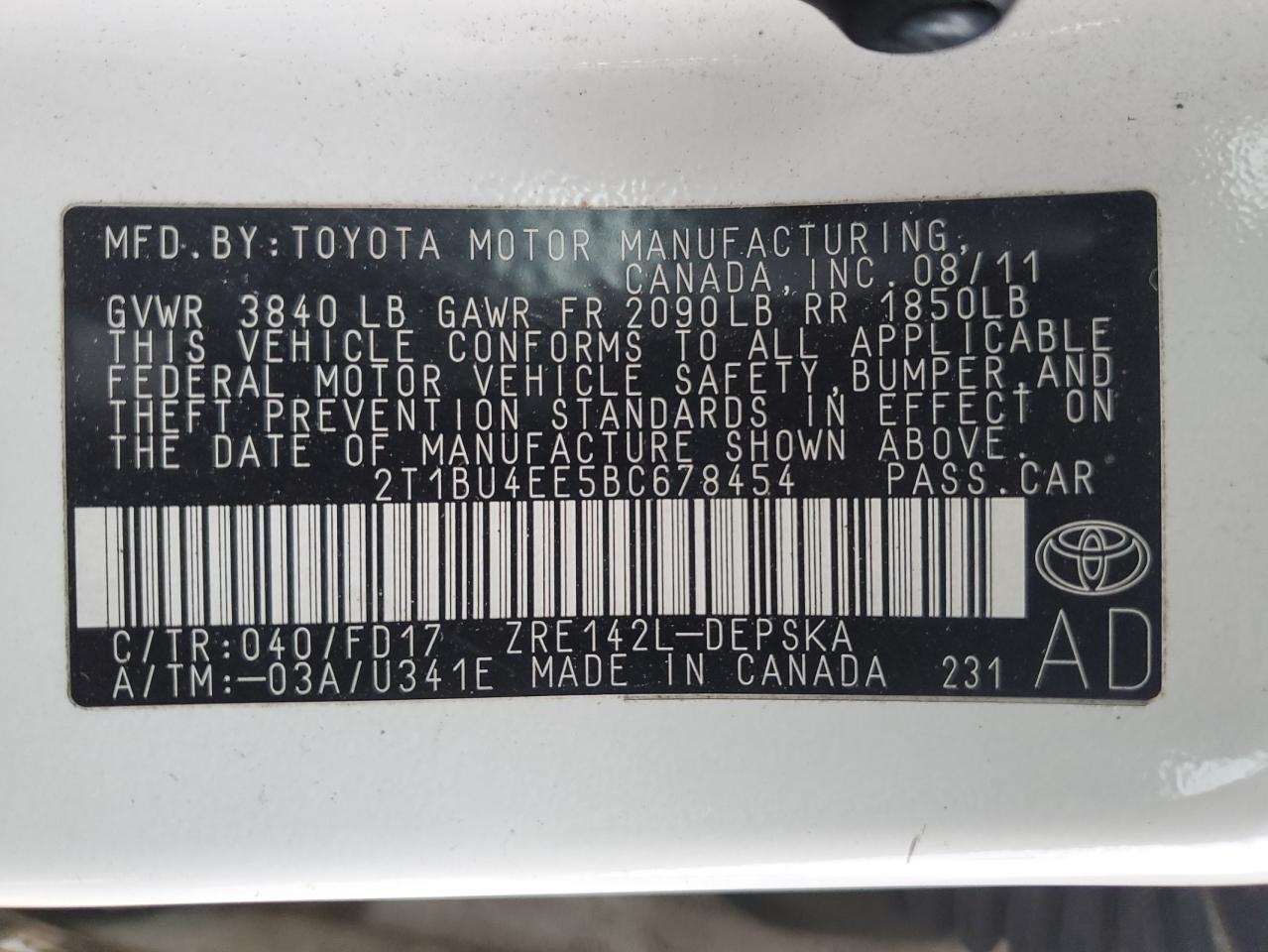 2011 Toyota Corolla - Image 15