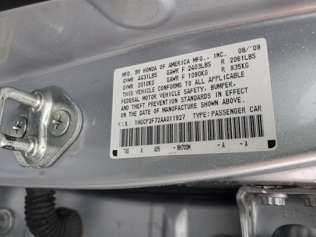 2010 Honda Accord - Image 12