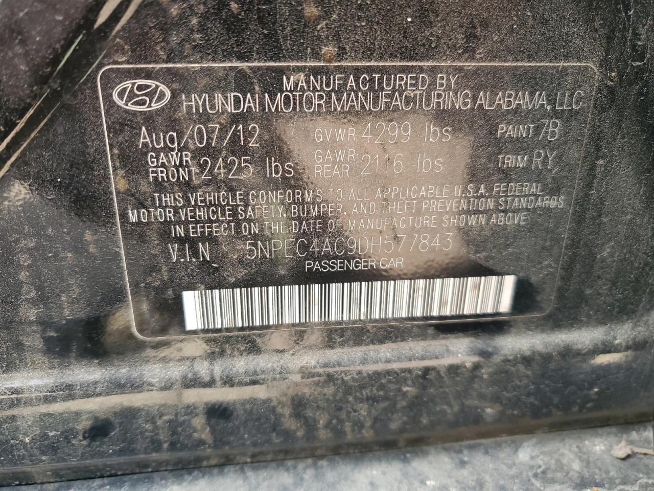 2013 Hyundai Sonata - Image 12