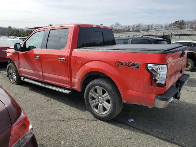  FORD F-150 2018 Червоний