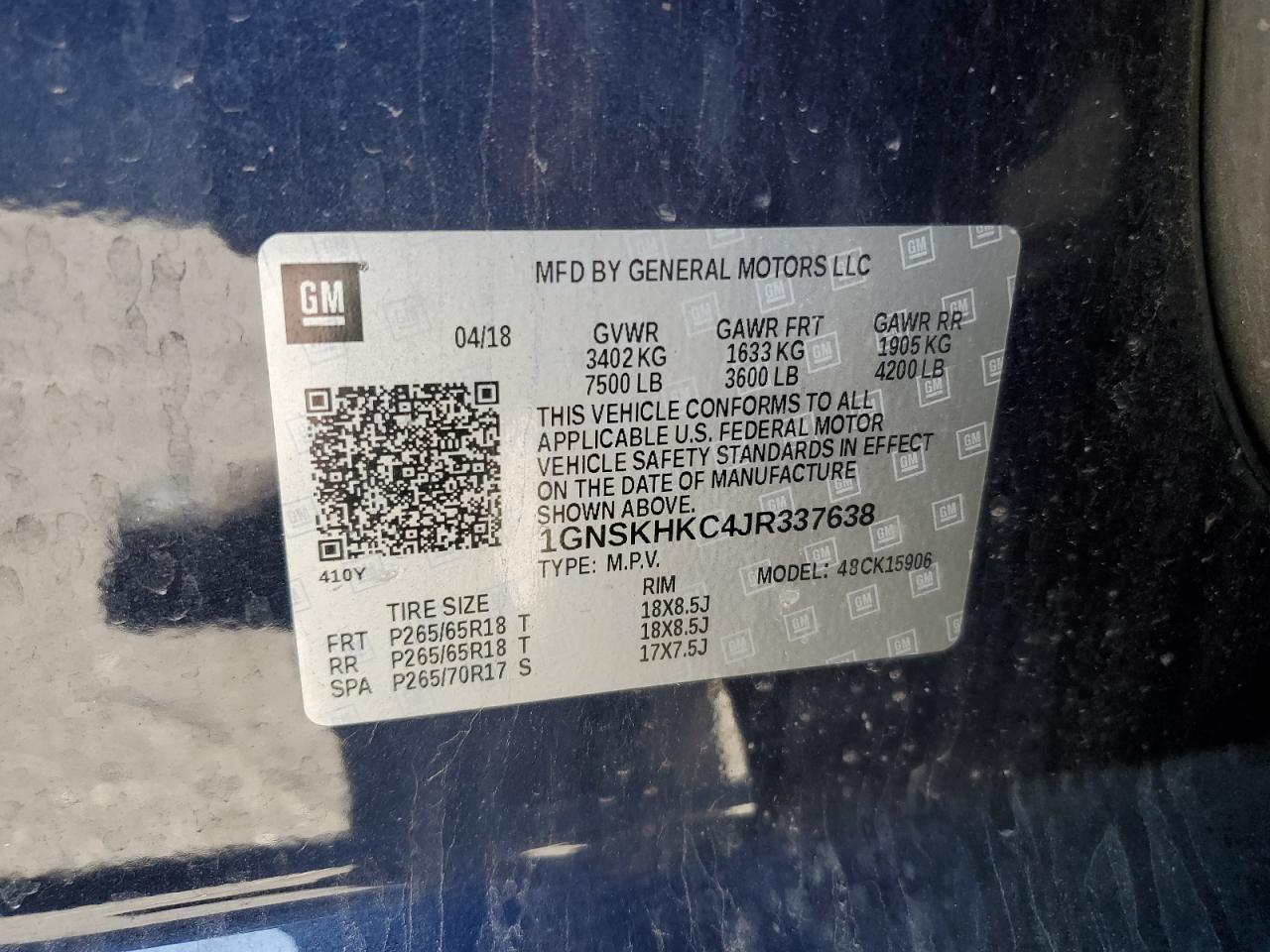 2018 Chevrolet Suburban - Image 15