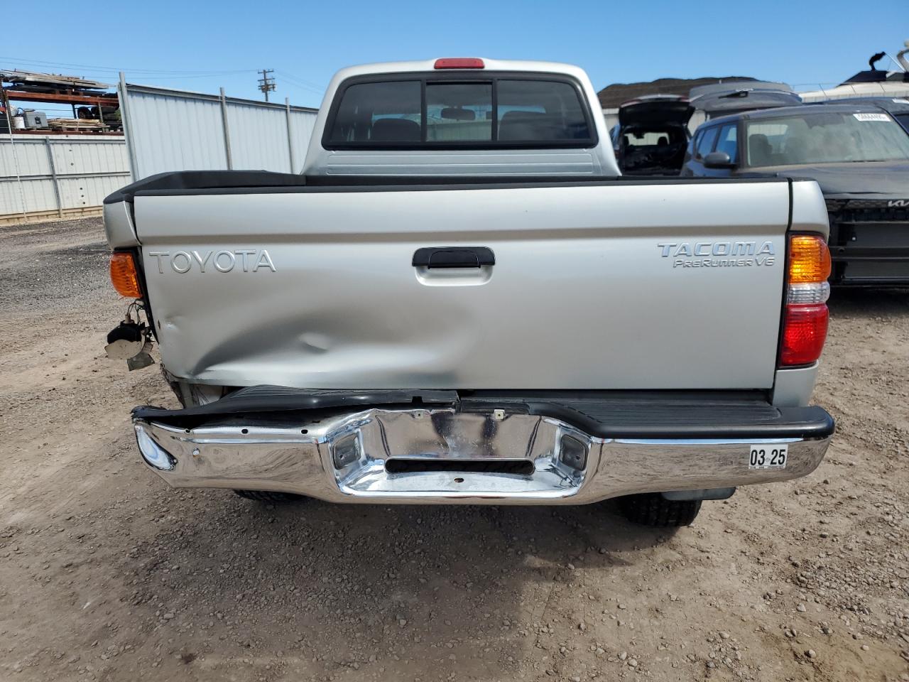 2002 Toyota Tacoma Xtracab Prerunner VIN: 5TESN92N92Z140879 Lot: 50288205