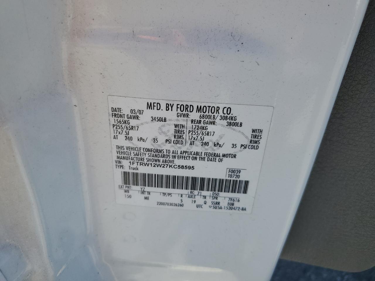 2007 Ford F-150 - Image 12