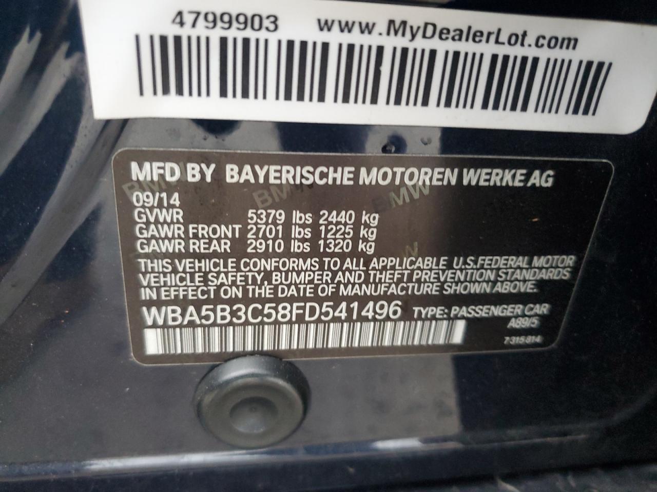 2015 BMW 5er - Image 12