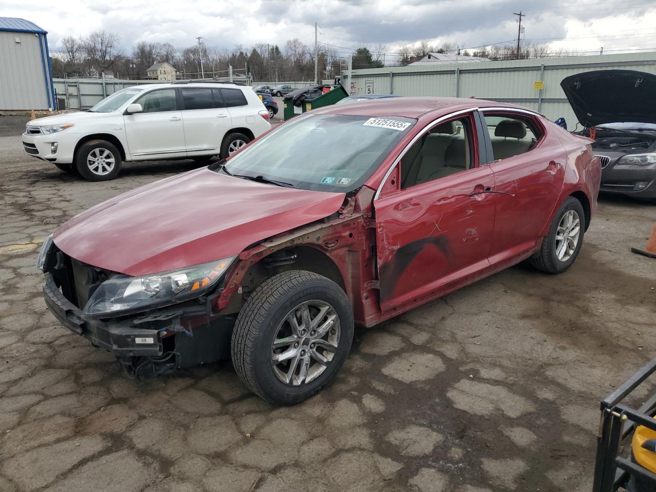2013 Kia Optima Lx for Sale in Pennsburg, PA - Front End