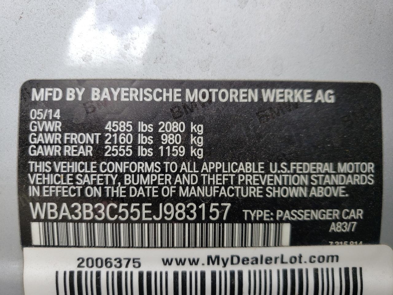 2014 BMW 3er - Image 12