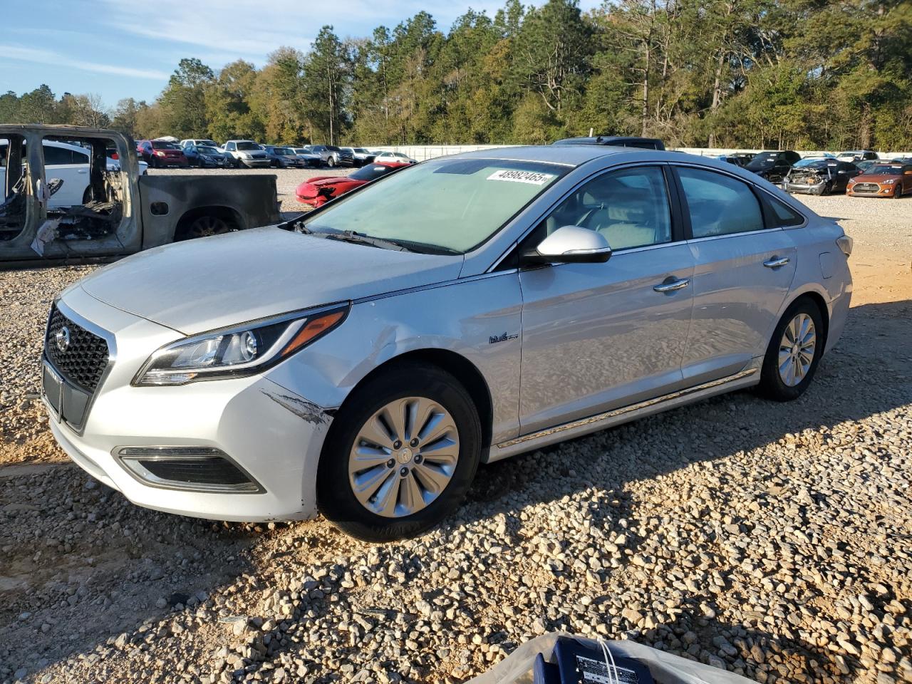 2017 Hyundai Sonata Hybrid for Sale in Eight Mile, AL - Side