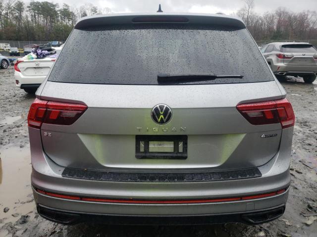  VOLKSWAGEN TIGUAN 2022 Серебристый