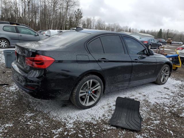  BMW 3 SERIES 2018 Czarny